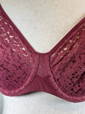 Chantelle Norah Comfort Underwire bra in a Beautiful Garnet. NWOT.